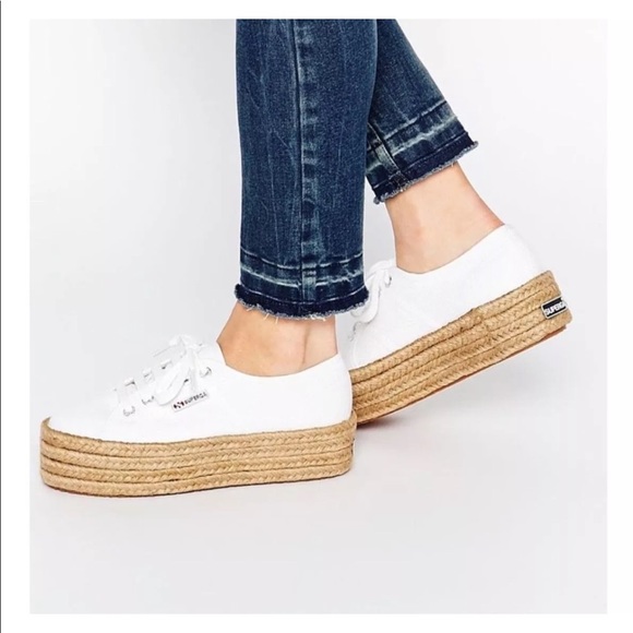 superga espadrilles rosa